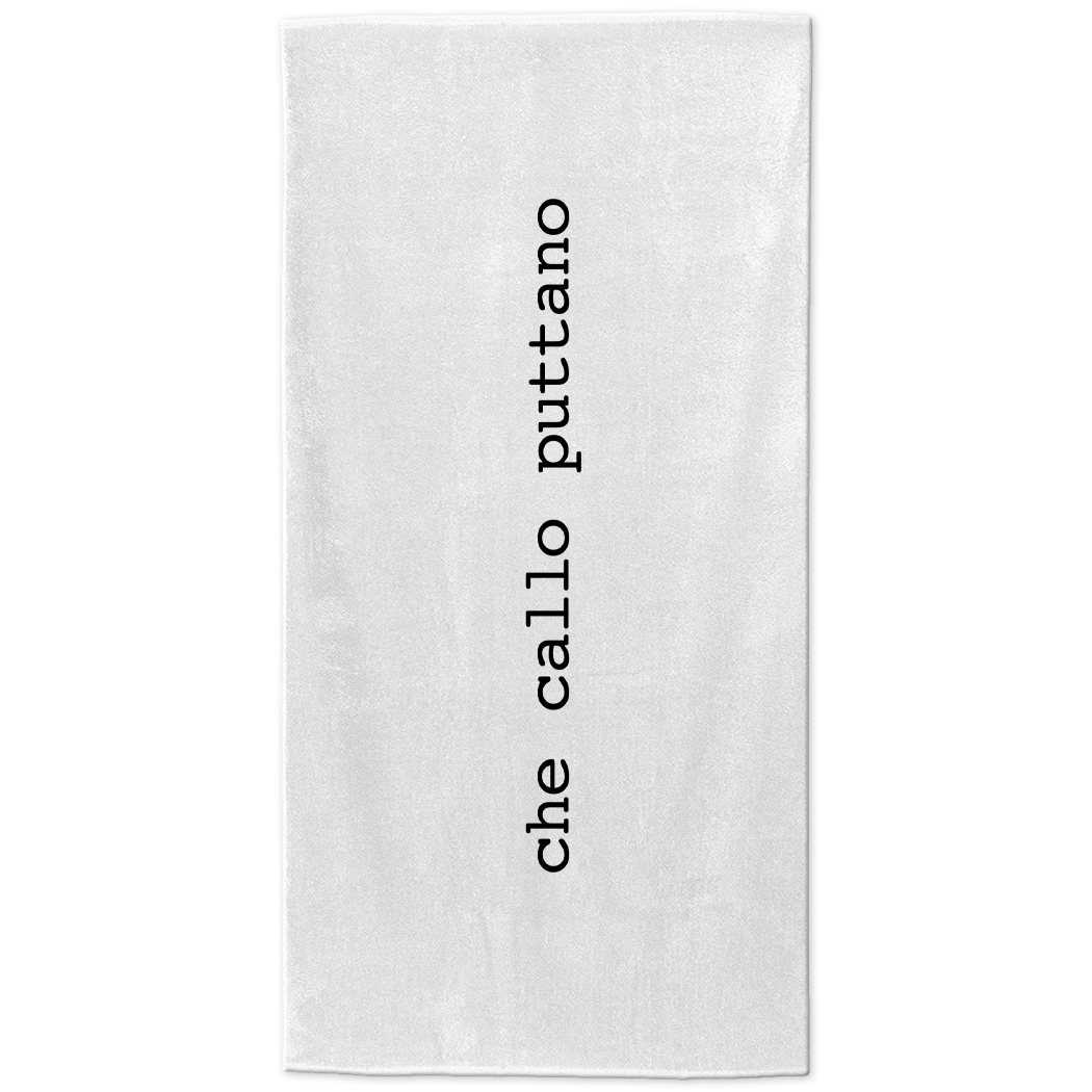 TELO-MARE - CHE CALLO PUTTANO white